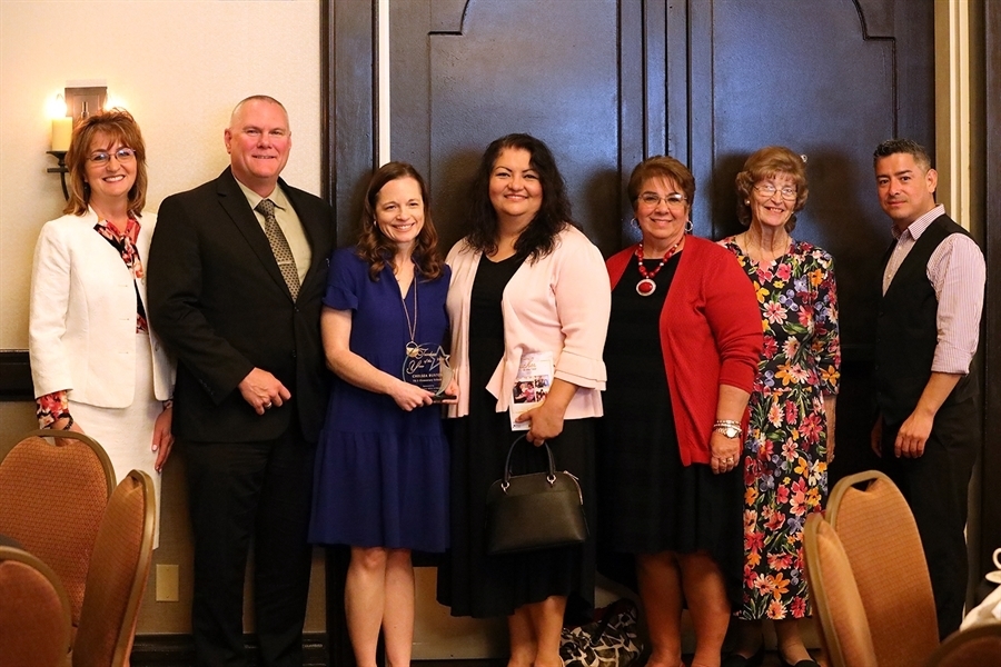 Chelsea was joined by fellow CUSD teachers Megan Hulst, Amanda Bailey, and Kelli Conner as four of only 12 finalists for Stanislaus County Teacher of the Year honors.