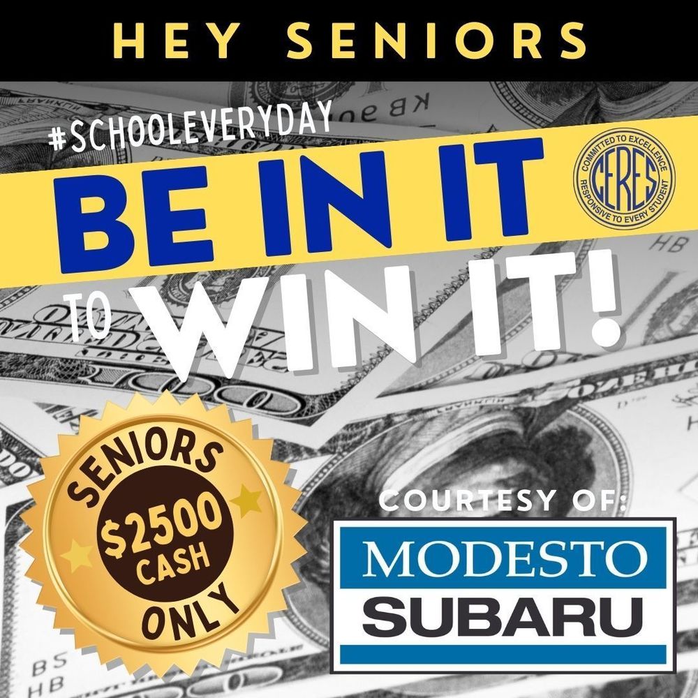 Be In It to Win It-Seniors Graphic