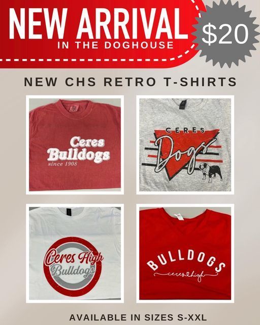 ceres high school bulldogs t shirts for sale 