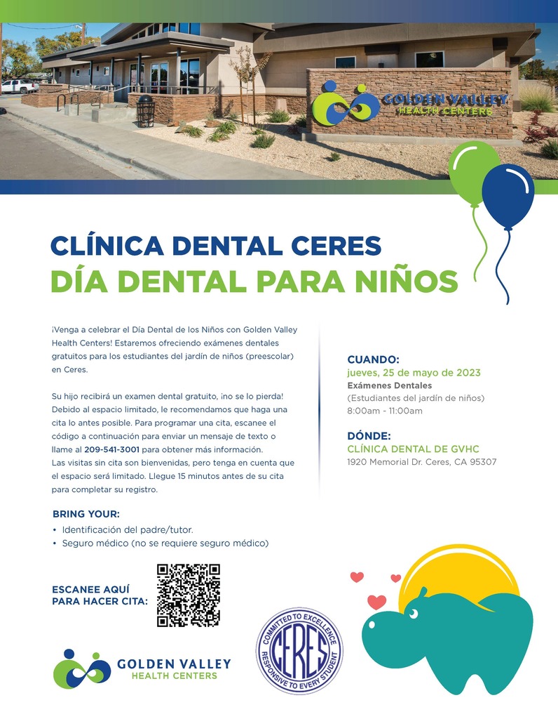 Dental Day Flyer Spanish