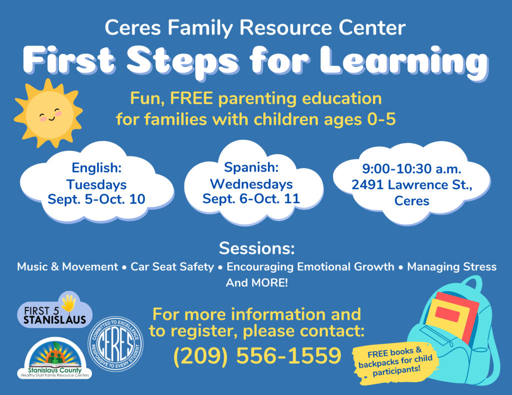 First Steps Flyer English