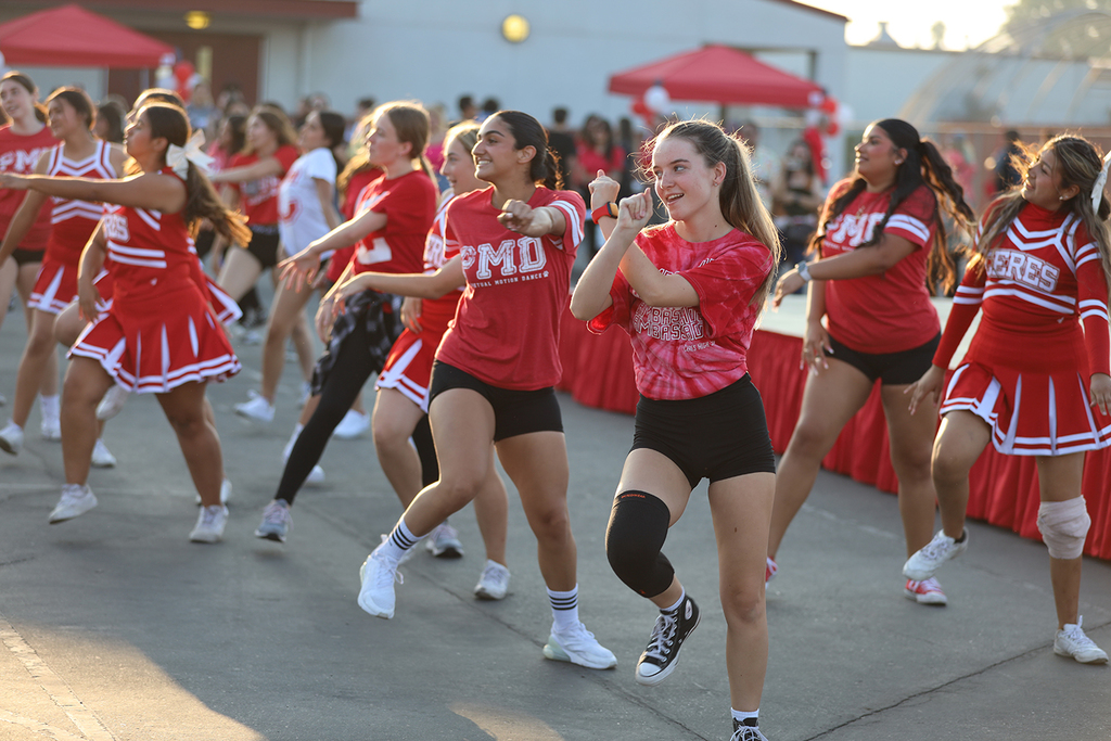 Bulldogs dance team performs